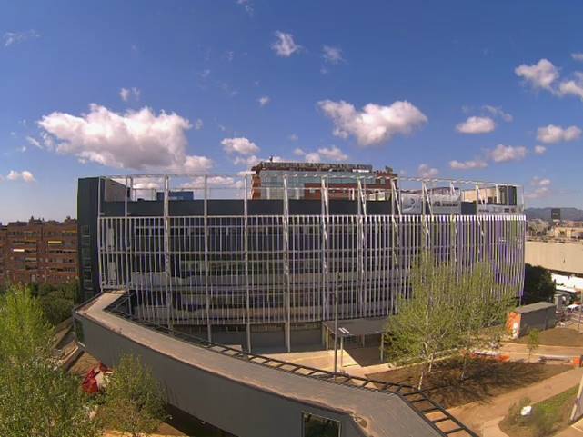 The new multi purpose building of the Hospital de Sant Joan Desp